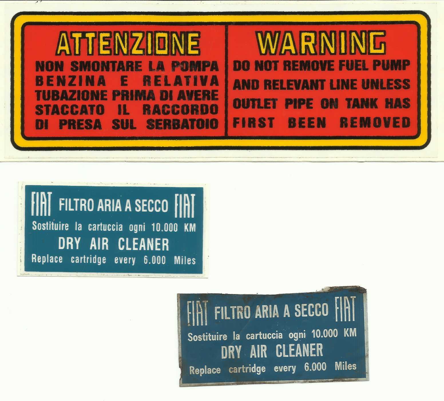 importare ritardo Napier filtro aria fiat 500 Fuoribordo alcune Azienda
